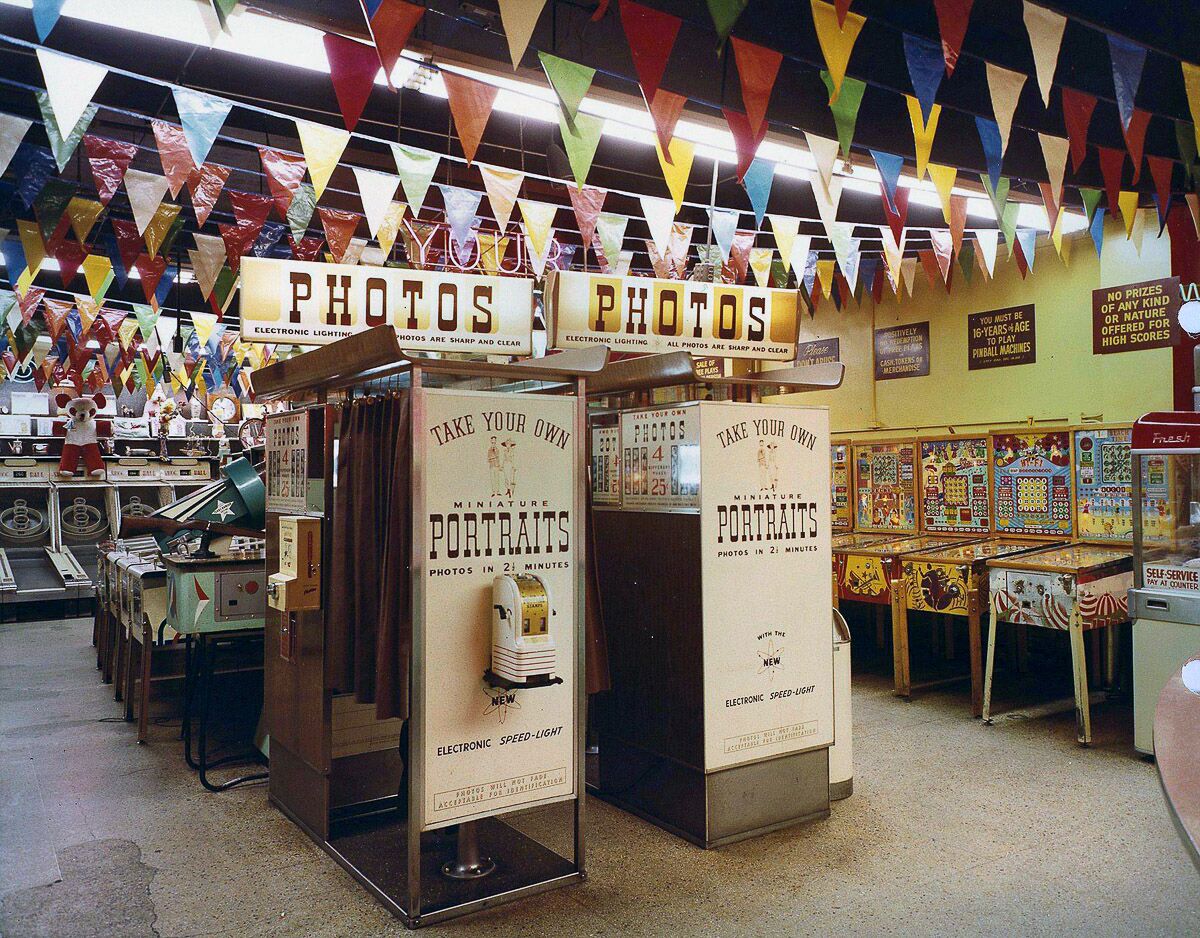 Nostalgia over Sixties Arcade Games, Kansas City, Missouri